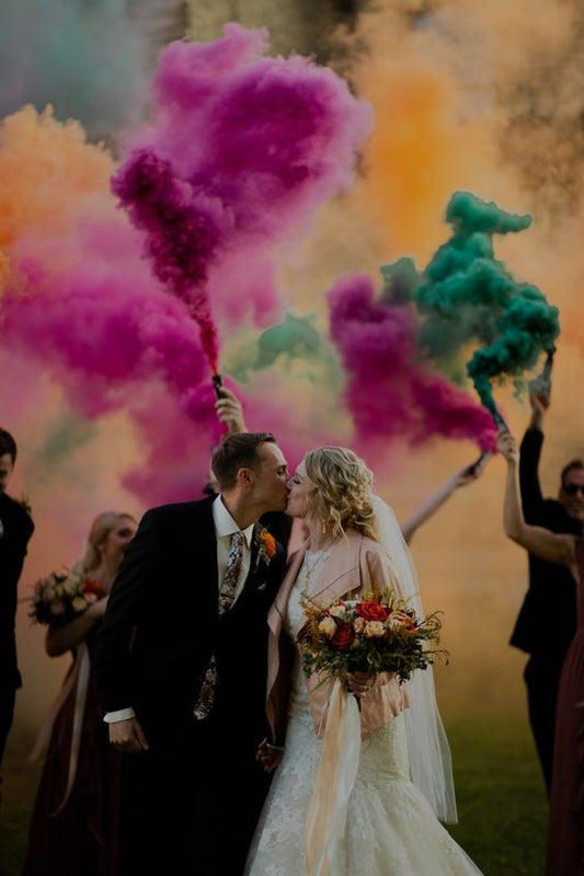 Tochas de Fumo Roxo